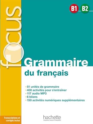 Seller image for FOCUS Grammaire du franais B1 - B2, mit 1 Buch, mit 1 Beilage for sale by moluna