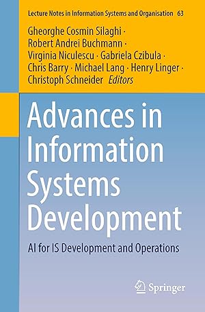Seller image for Advances in Information Systems Development for sale by moluna