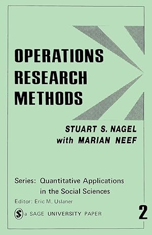 Image du vendeur pour Operations Research Methods mis en vente par moluna