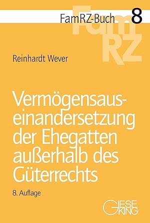 Seller image for Vermoegensauseinandersetzung der Ehegatten ausserhalb des Gterrechts for sale by moluna