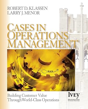 Image du vendeur pour Cases in Operations Management mis en vente par moluna