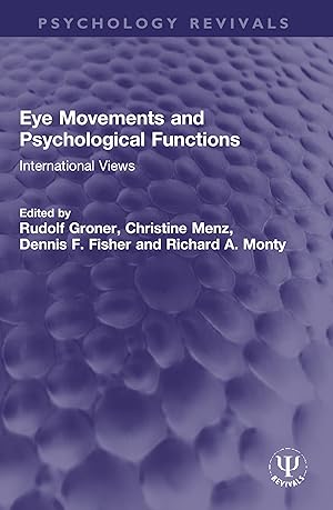 Immagine del venditore per Eye Movements and Psychological Functions venduto da moluna