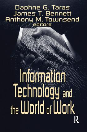 Imagen del vendedor de Information Technology and the World of Work a la venta por moluna