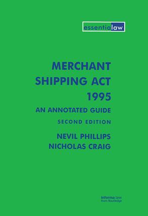 Seller image for Merchant Shipping Act 1995: An Annotated Guide for sale by moluna