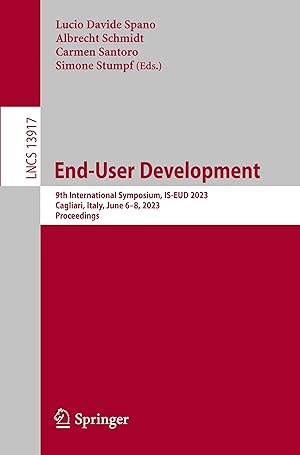 Immagine del venditore per End-User Development venduto da moluna