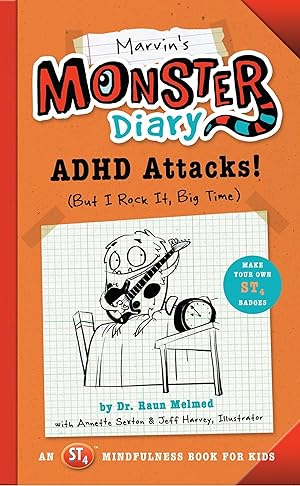Bild des Verkufers fr Marvin\ s Monster Diary: ADHD Attacks! (But I Rock It, Big Time) zum Verkauf von moluna