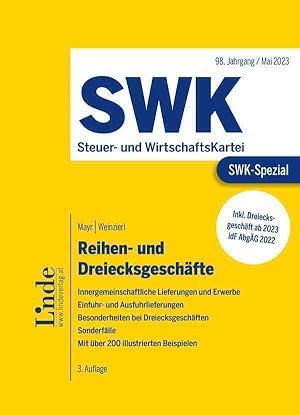 Immagine del venditore per SWK-Spezial Reihen- und Dreiecksgeschaefte venduto da moluna