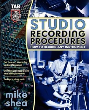 Seller image for Studio Recording Procedures for sale by moluna