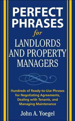 Bild des Verkufers fr Perfect Phrases for Landlords and Property Managers zum Verkauf von moluna