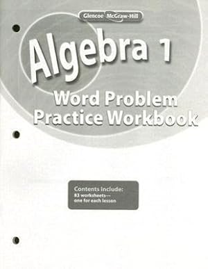 Bild des Verkufers fr Algebra 1, Word Problems Practice Workbook zum Verkauf von moluna