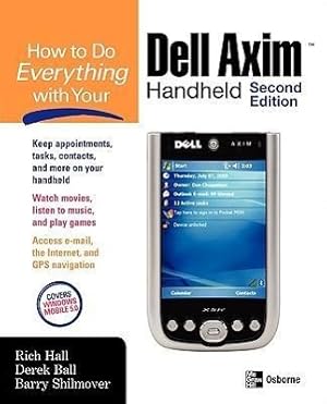 Immagine del venditore per How to Do Everything with Your Dell Axim Handheld N venduto da moluna