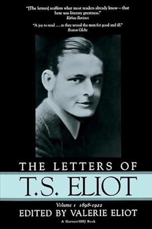 Seller image for The Letters of T.S. Eliot: Volume 1, 1898-1922 for sale by moluna