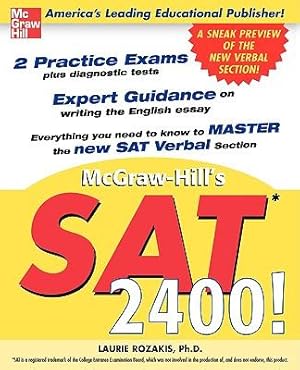 Seller image for SAT 2400!: A Sneak Preview of the New SAT English Test for sale by moluna