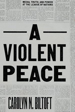 Bild des Verkufers fr A Violent Peace zum Verkauf von moluna