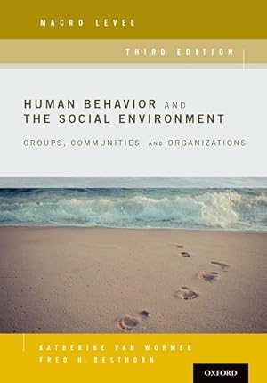 Bild des Verkufers fr Van Wormer, K: Human Behavior and the Social Environment, Ma zum Verkauf von moluna