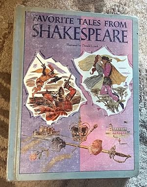 Imagen del vendedor de Favorite Tales from Shakespeare a la venta por Bev's Book Nook