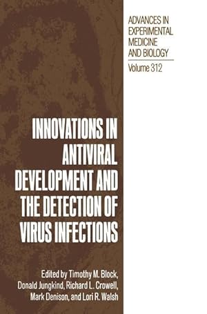 Imagen del vendedor de Innovations in Antiviral Development and the Detection of Virus Infections a la venta por moluna