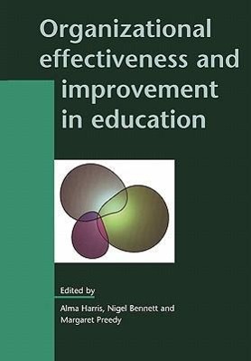 Bild des Verkufers fr Organizational Effectiveness and Improvement in Education zum Verkauf von moluna