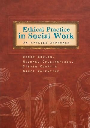 Bild des Verkufers fr Ethical Practice in Social Work: An Applied Approach zum Verkauf von moluna