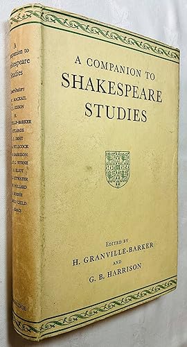 Bild des Verkufers fr A Companion to Shakespeare Studies zum Verkauf von Hadwebutknown