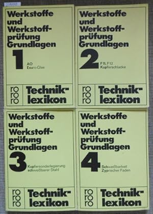 Immagine del venditore per Werkstoffe und Werkstoffprfung. Grundlagen. 4 Bnde. venduto da Versandantiquariat Trffelschwein