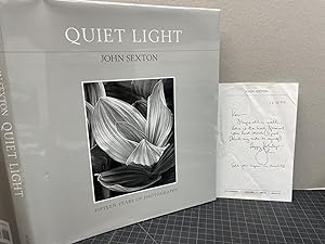 Seller image for QUIET LIGHT : Fifteen Years of Photographs ( signed ) for sale by Gibbs Books