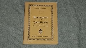 Seller image for Beethoven Op.56 Tripel-Konzert C Major Eulenburg Study Score No.729. for sale by Versandantiquariat Ingo Lutter