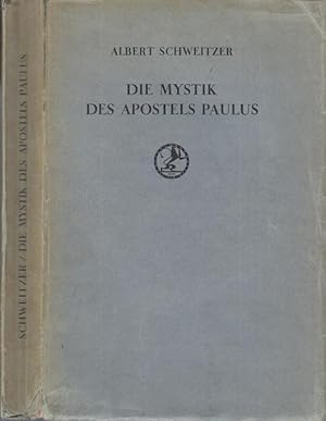 Die Mystik des Apostels Paulus.