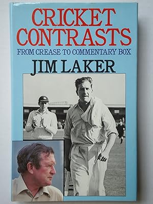 Seller image for CRICKET CONTRASTS. From Crease to Commentary Box for sale by GfB, the Colchester Bookshop