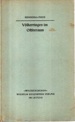 Seller image for Vlkerringen im Ostseeraum. for sale by Leonardu