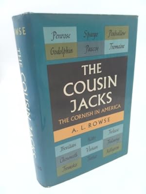 Immagine del venditore per The Cousin Jacks; the Cornish in America venduto da ThriftBooksVintage