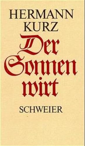 Seller image for Der Sonnenwirt. Eine Schwbische Volksgeschichte for sale by Studibuch