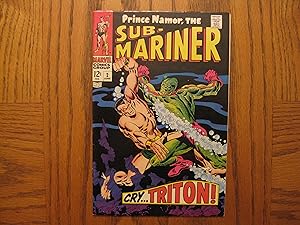Marvel Comic Prince Namor, The Sub-Mariner #2 1968 6.0