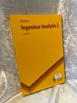 Bild des Verkufers fr Ingenieur Analysis 2 (Springer-Lehrbuch) (German Edition) zum Verkauf von Antiquariat Jochen Mohr -Books and Mohr-