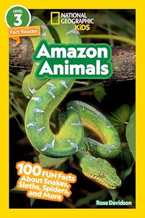 Seller image for Amazon Animals : 100 Fun Facts About Snakes, Sloths, Spiders, and More for sale by GreatBookPrices