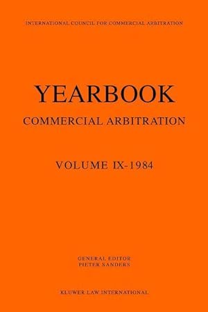 Bild des Verkufers fr Yearbook Commercial Arbitration zum Verkauf von moluna