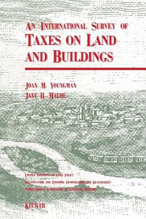Seller image for An International Survey of Taxes on Land and Buildings for sale by moluna