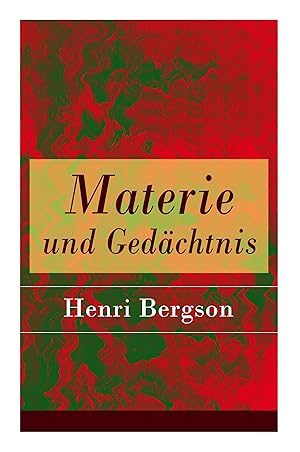 Seller image for Materie und Ged chtnis for sale by moluna