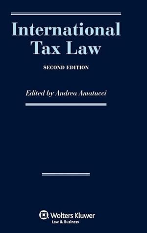 Bild des Verkufers fr International Tax Law zum Verkauf von moluna