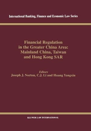 Bild des Verkufers fr Financial Regulation in the Greater China Area: Mainland China, Taiwan and Hong Kong SAR zum Verkauf von moluna