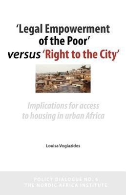 Bild des Verkufers fr legal Empowerment of the Poor\ Versus \ right to the City\ zum Verkauf von moluna