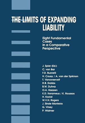 Bild des Verkufers fr The Limits of Expanding Liability zum Verkauf von moluna