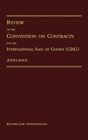 Bild des Verkufers fr Review of the Convention on Contracts for the International Sale of Goods (CISG) 2000-2001 zum Verkauf von moluna