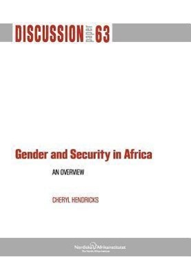 Bild des Verkufers fr Gender and Security in Africa zum Verkauf von moluna