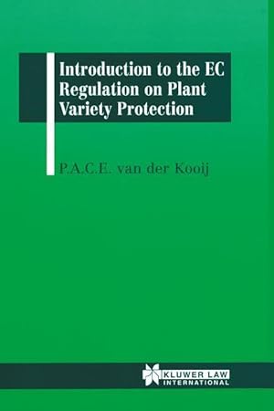 Bild des Verkufers fr Introduction to the EC Regulation on Plant Variety Protection zum Verkauf von moluna