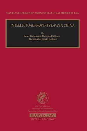 Image du vendeur pour Intellectual Property Law in China mis en vente par moluna