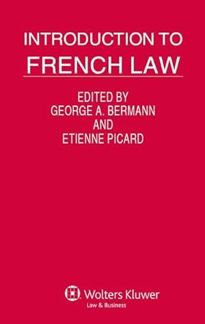 Image du vendeur pour Introduction to French Law mis en vente par moluna