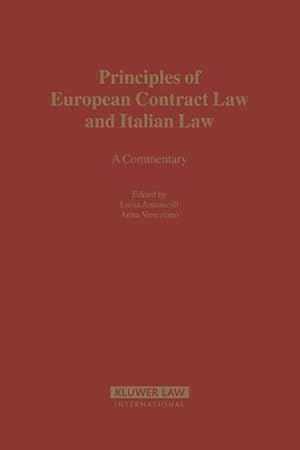 Seller image for Principles of European Contract Law and Italian Law for sale by moluna