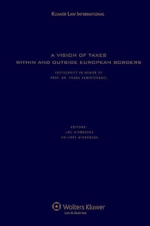 Image du vendeur pour A Vision of Taxes within and outside European Borders mis en vente par moluna