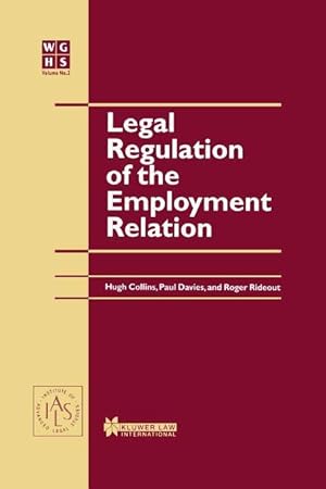 Imagen del vendedor de Legal Regulation of the Employment Relation a la venta por moluna